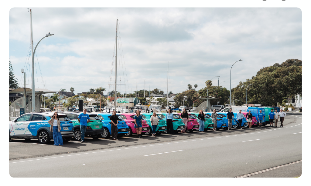 Our branded fleet – visible across Auckland every day 